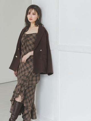 Sustainable Metal Button Tailored Jacket