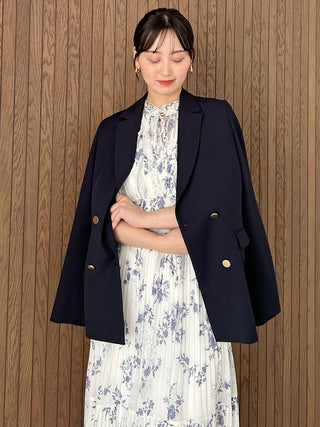 Sustainable Metal Button Tailored Jacket