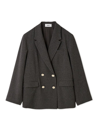 Sustainable Metal Button Tailored Jacket