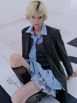 Oversized Wool Blazer