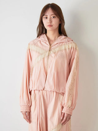 【Chacott】Nylon Lace Blouson