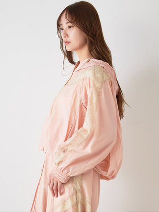 【Chacott】Nylon Lace Blouson