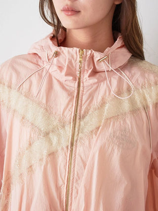 【Chacott】Nylon Lace Blouson
