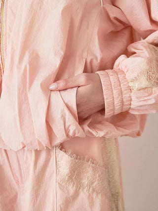 【Chacott】Nylon Lace Blouson