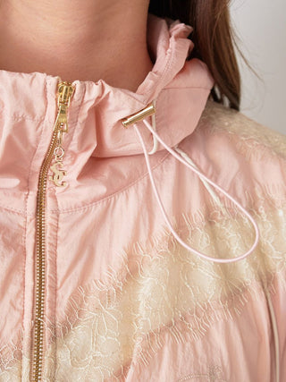 【Chacott】Nylon Lace Blouson