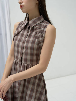 Asymmetrical Hem Shirt Dress