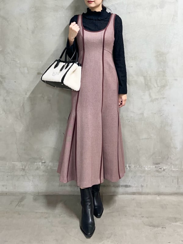 U-Neck Fit-And-Flare Maxi Dress 0(SMALL) / Gray U-Neck Fit-And-Flare Maxi Dress 0(SMALL) / Gray