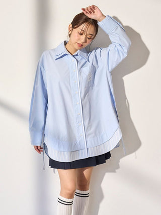 Sustainable Layered Shirt Tunic