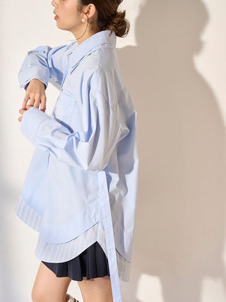 Sustainable Layered Shirt Tunic