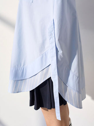 Sustainable Layered Shirt Tunic