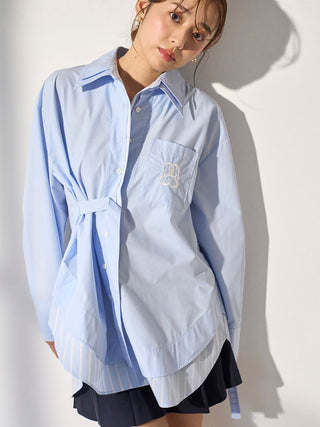 Sustainable Layered Shirt Tunic