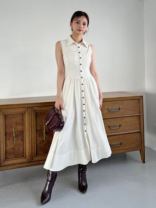 Sustainable Corset Detail Shirt Dress