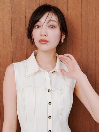 Sustainable Corset Detail Shirt Dress