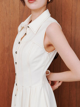Sustainable Corset Detail Shirt Dress