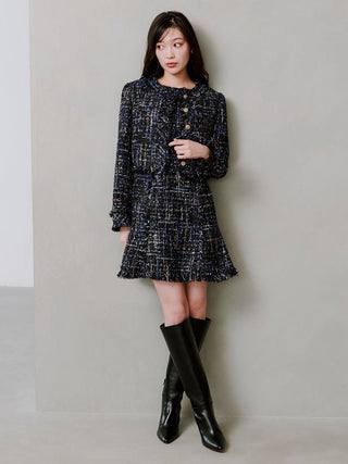 Tweed Mini Dress