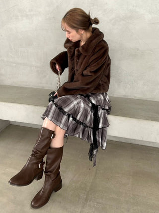 Ruffled Camisole Mini Dress