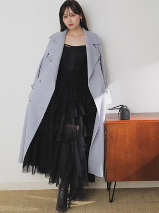 Tulle Tiered Volume Dress