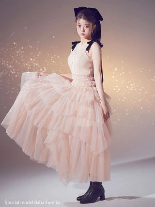 Tulle Tiered Volume Dress