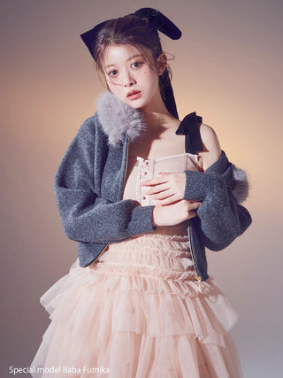 Tulle Tiered Volume Dress