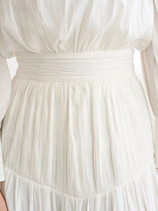 Cold Shoulder Long Dress