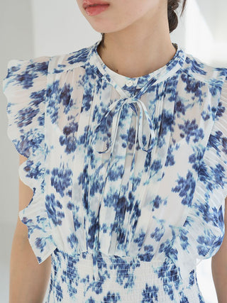 Sustainable Ruffle-Detail Dress