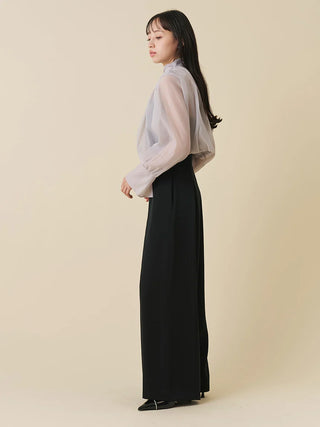 Sheer Bolero All-in-One Dress