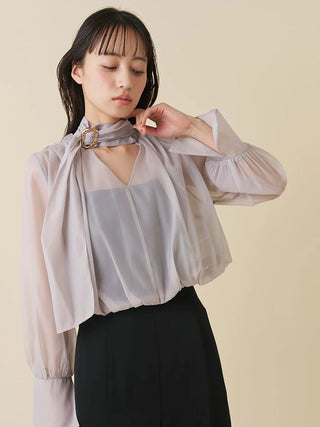 Sheer Bolero All-in-One Dress