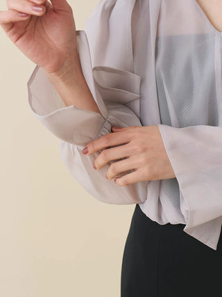 Sheer Bolero All-in-One Dress