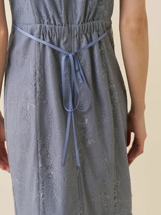 Lace Cape Set Mermaid Dress