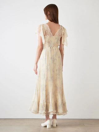 【Chacott】Flower Lace Dress