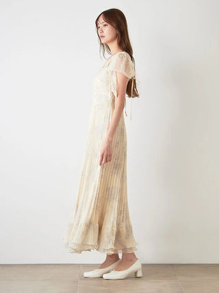 【Chacott】Flower Lace Dress