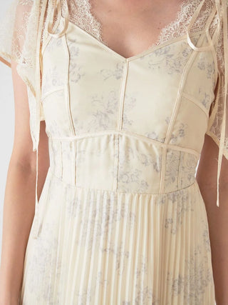【Chacott】Flower Lace Dress
