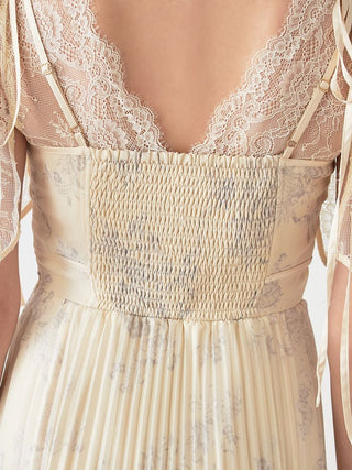 【Chacott】Flower Lace Dress