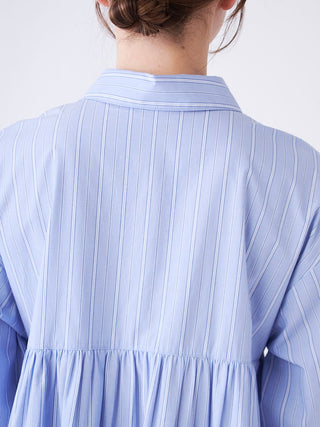 Tiered Mini Shirt Dress