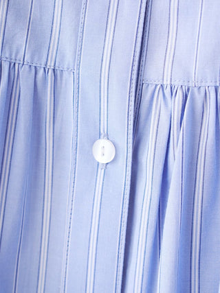 Tiered Mini Shirt Dress