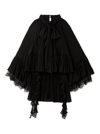 Lace Trim Chiffon Set-Up