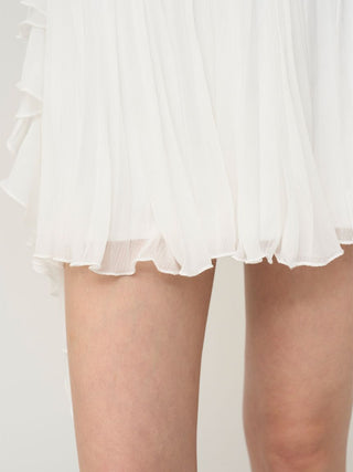Lace Trim Chiffon Set-Up