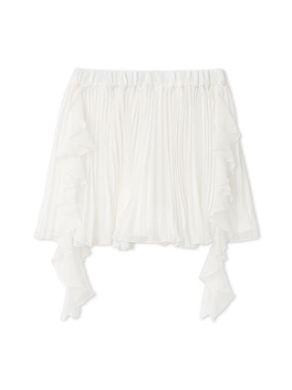 Lace Trim Chiffon Set-Up
