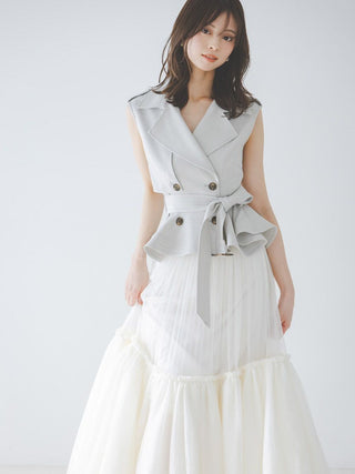 Trench Tulle Set Dress