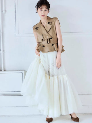 Trench Tulle Set Dress