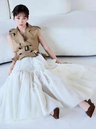Trench Tulle Set Dress