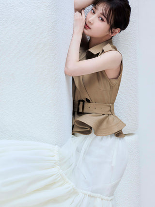 Trench Tulle Set Dress