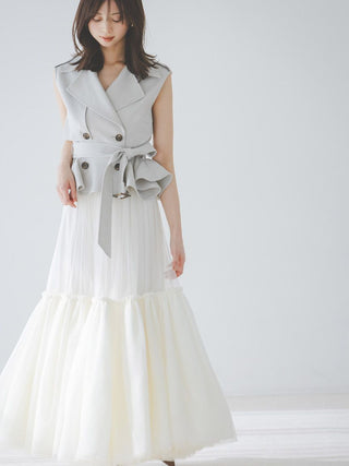 Trench Tulle Set Dress
