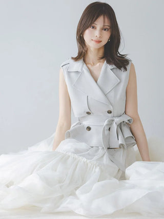 Trench Tulle Set Dress