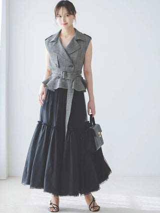 Trench Tulle Set Dress