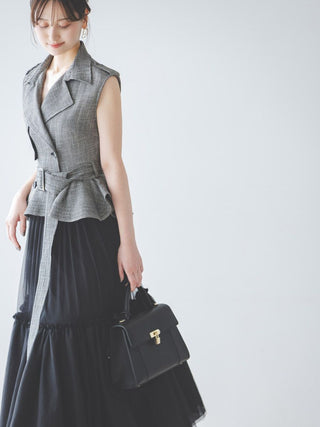 Trench Tulle Set Dress