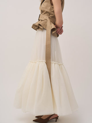 Trench Tulle Set Dress
