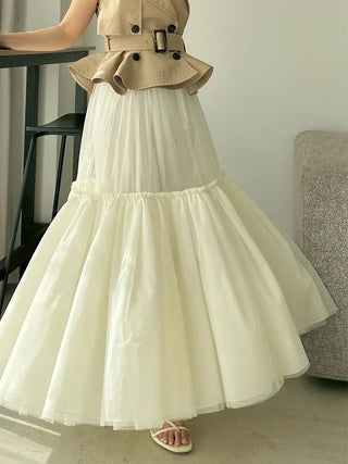 Trench Tulle Set Dress