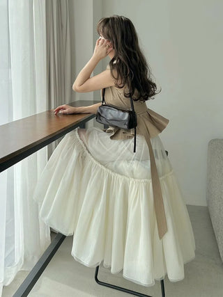 Trench Tulle Set Dress