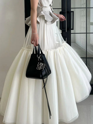 Trench Tulle Set Dress